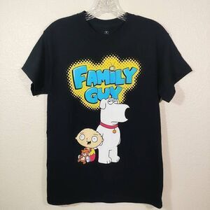 Family Guy Mens Black Short Sleeve T-Shirt -I
